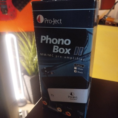 Project Phono Box II MM/MC phono stage with hum blocker