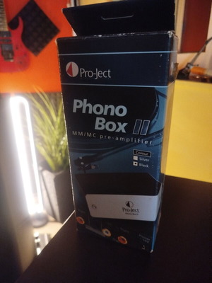 Project Phono Box II MM/MC phono stage with hum blocker