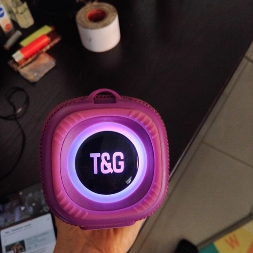 TG Wireless Small Bluetooth Speaker used with aux, USB, memory card slot