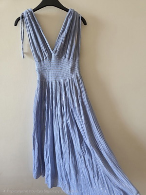 Midi dress like new, blue, one size