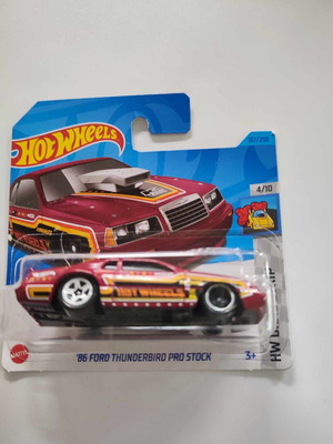 '86 Ford Thunderbird Pro Stock μοντέλο αυτοκινήτου 1:64 καινούργιο Hot Wheels