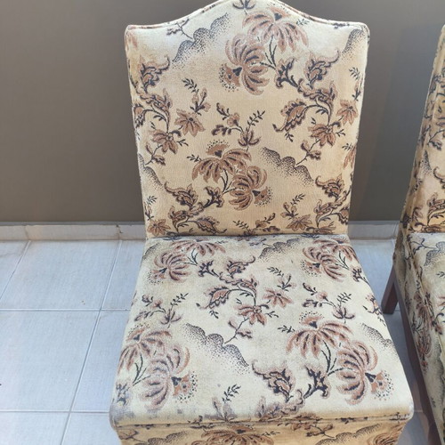 Vintage wooden armchairs, set of 2
