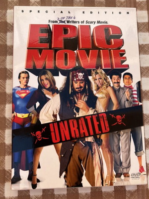 Epic Movie DVD Special Edition Unrated like new with Greek subtitles