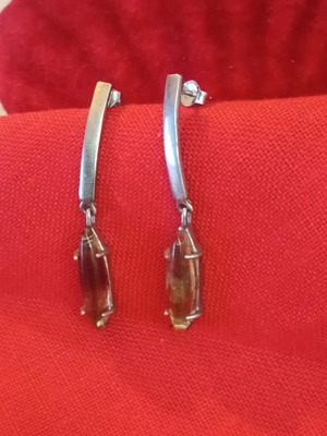 Silver 925 earrings, 5.6g