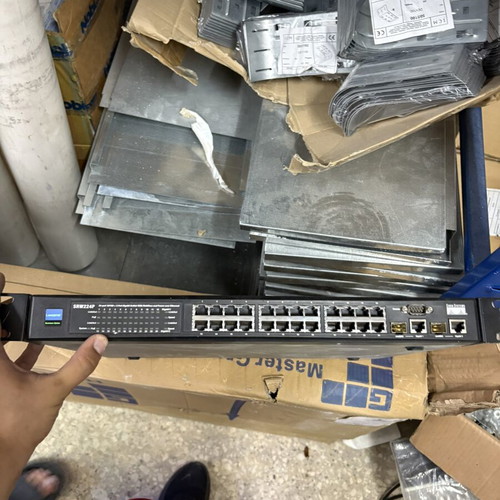 Linksys SRW224P business series switch used, pack of 2