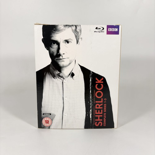 Sherlock Complete Series 1-3 Blu-ray like new with English subtitles