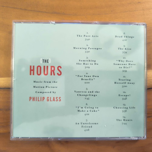 Philip Glass The Hours CD like new