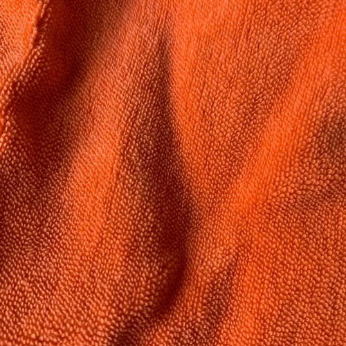 Orange terry beach dress Palm size Small like new