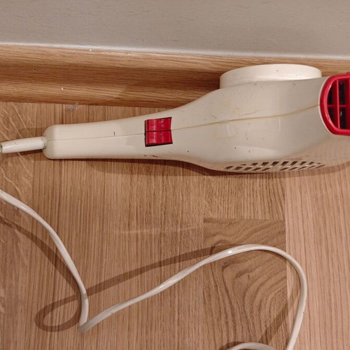 Vintage hair dryer used, 1970s, probable Calor brand