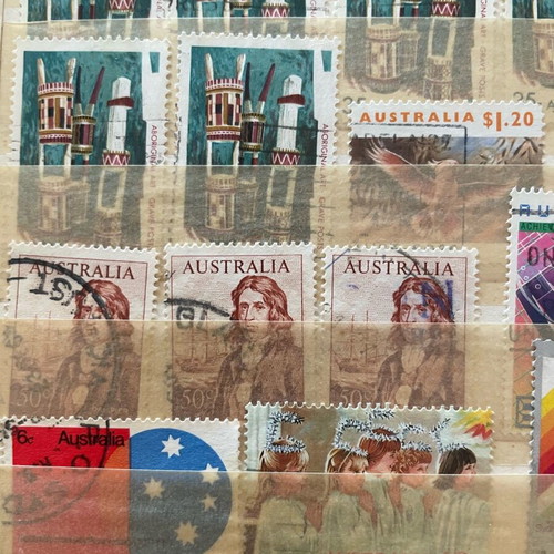 Collectible Australian stamps 1970–1990 thematic, flowers, animals