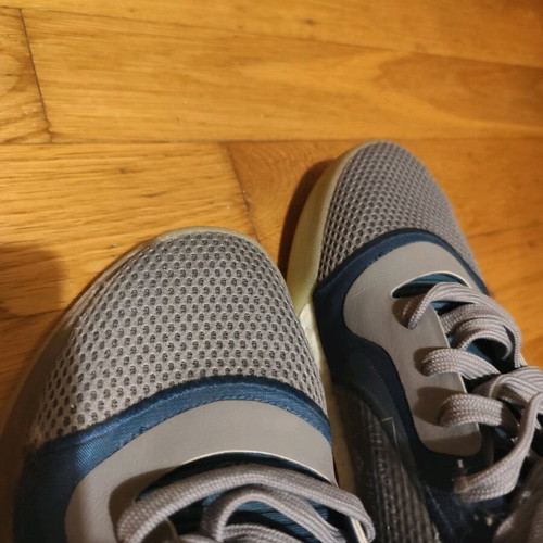 Adidas Marquee Boost grey athletic shoes like new, size 45.5