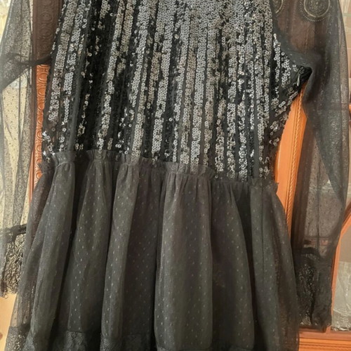 Twinset dress black, sizes S/M