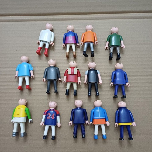 Playmobil figures used, pack of 14 spare parts
