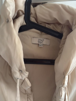 Γιλέκο αμάνικο πανωφόρι Zini boutique 40 μπεζ σαν καινούργιο
