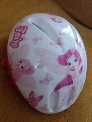 Παιδικό κοριτσίστικο κράνος ποδηλάτου σαν καινούργιο, μέγεθος Small, ροζ