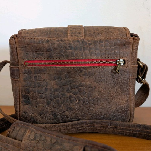 Rock & Roll leather camera bag used