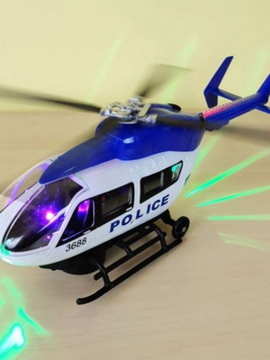 Police Helicopter new with sound, light, and movement features
