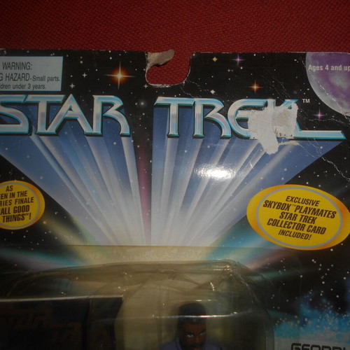 Star Trek Geordi LaForge figure 1995 like new
