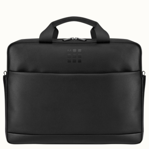 Moleskine Leather Laptop Bag Blue Like New