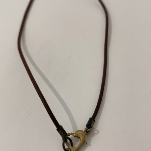 Handmade necklaces with evil eye used, set of 2