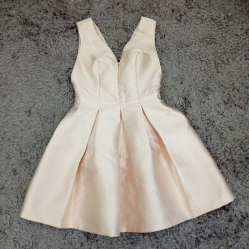 Wedding baptism dress champagne color size M like new