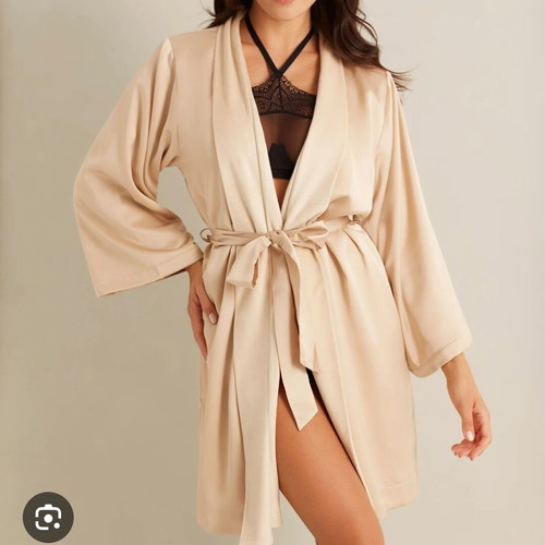Kimono robe like new double-sided beige yamamay