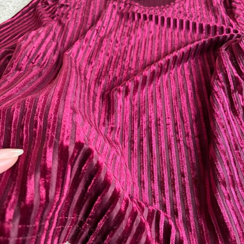 Velvet blouse Shein like new, size S