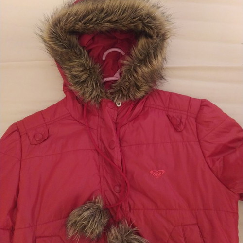 Roxy women's jacket used, red, size M