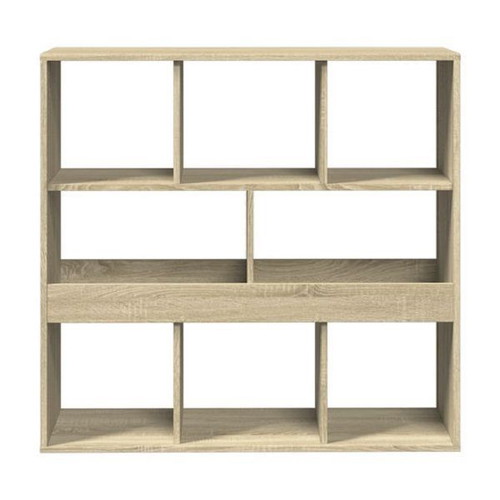 Floor bookshelf Sonoma oak like new 100x33x94.5 cm