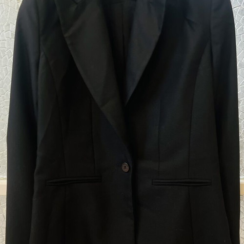Longchamp blazer, black, size S / 34