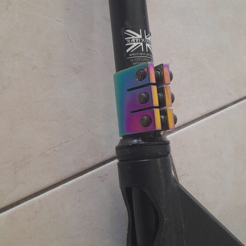 Freestyle scooter used from 2021 with replaced grips