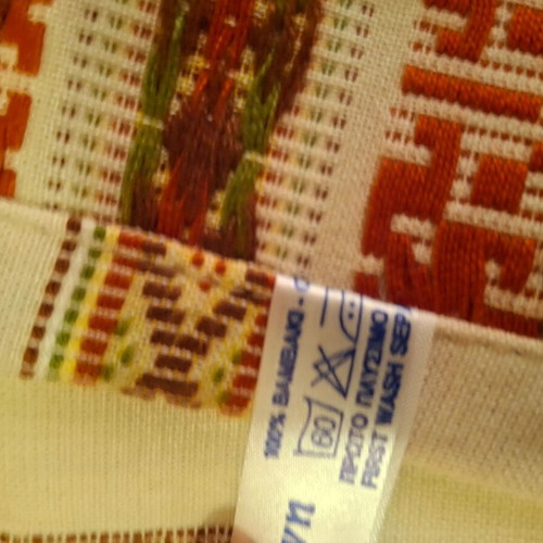 Cretan traditional woven linen vintage 100% cotton new