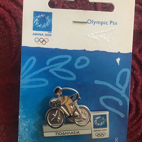 Pin Athens 2004 cycling new