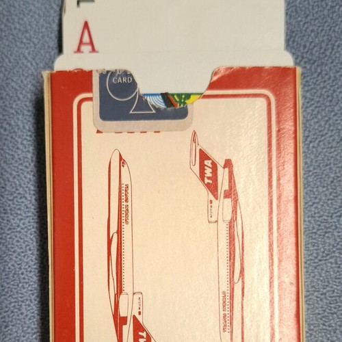 Vintage TWA Airlines playing cards like new