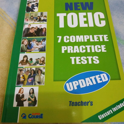 English book Practice tests for TOEIC like new