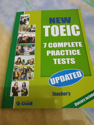 English book Practice tests for TOEIC like new
