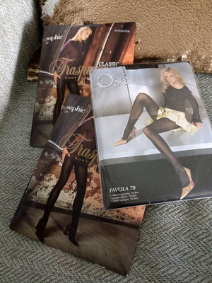 Trasparenze & Osé tights 3 new, opaque 70 den, size 1