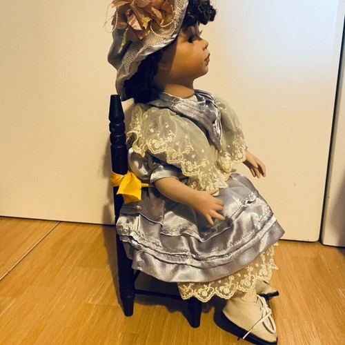 Vintage porcelain doll