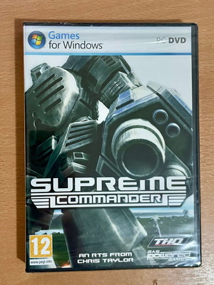 Supreme Commander PC game new, strategy