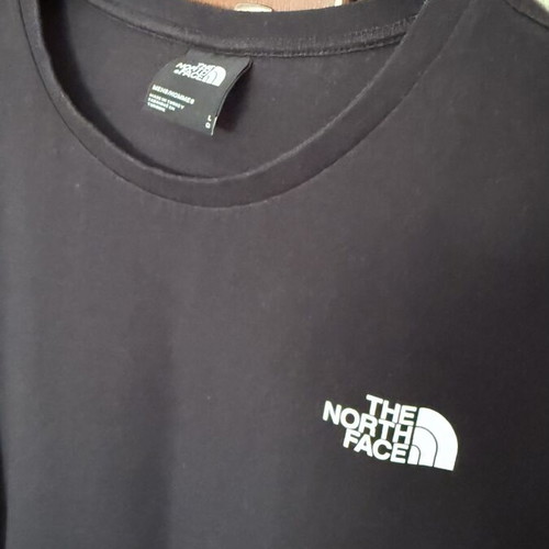 The North Face T-shirt size L, black