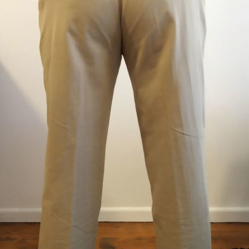 Caramelo men's pants modern, size L, champagne color
