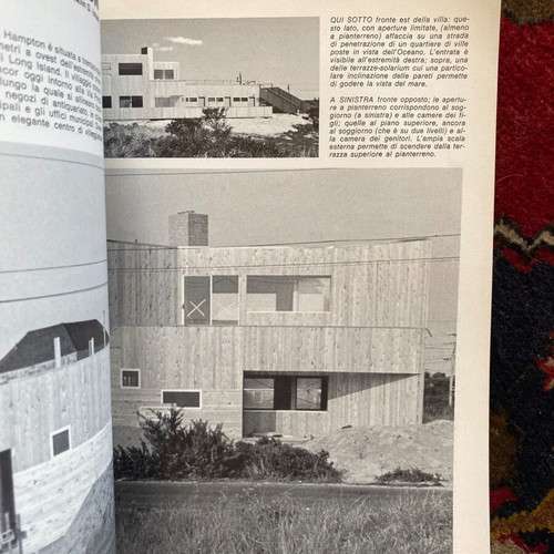 Ville Giardini Italian decoration magazines used, 2 issues 1972-1974