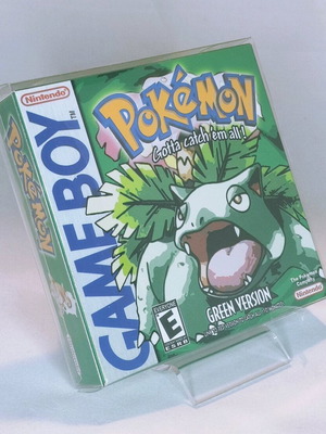 Pokemon Green Version Gameboy καινούργιο, ολοκληρωμένη έκδοση με κουτί