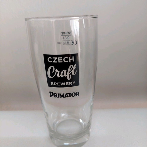 Primator 300ml collectible beer glass new
