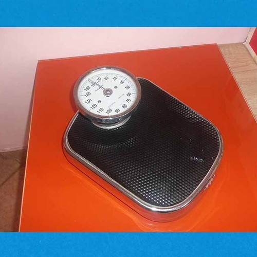 NEDIS PESC110ABK analog body scale used, max load 160 kg