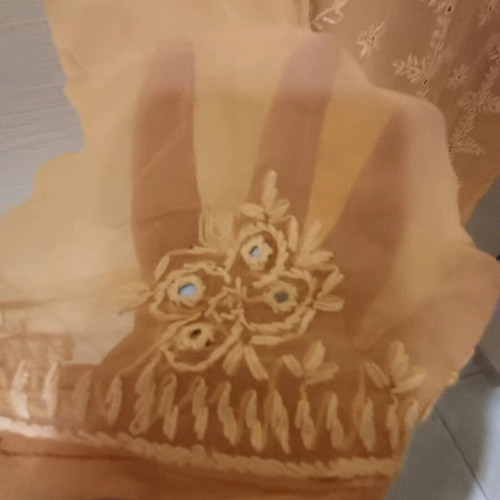 Orange caftan like new for the beach size M