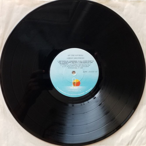 Gibson Brothers On The Riviera vinyl LP album