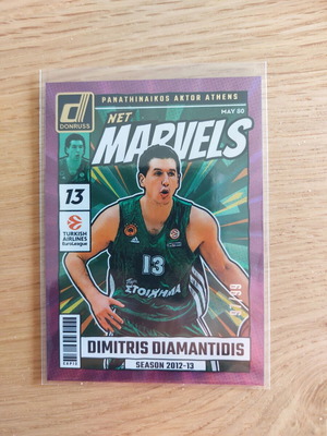 Dimitris Diamantidis Net Marvels purple /99 card like new