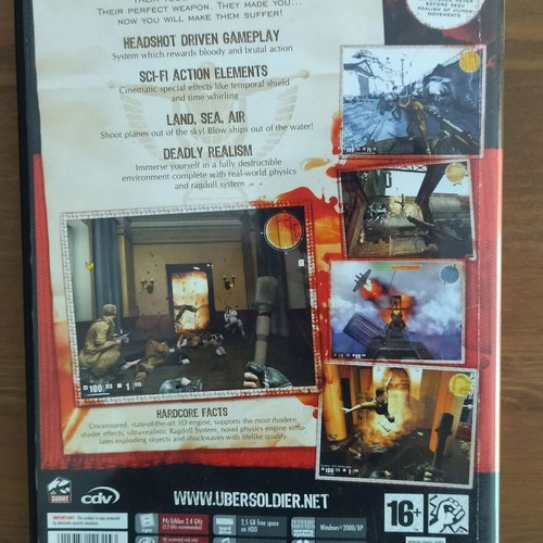 UbSoldier PC used game in good condition