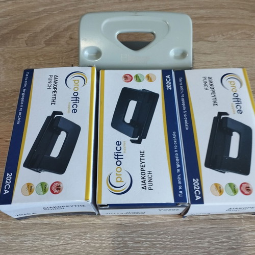 Pro Office hole punches new, pack of 4